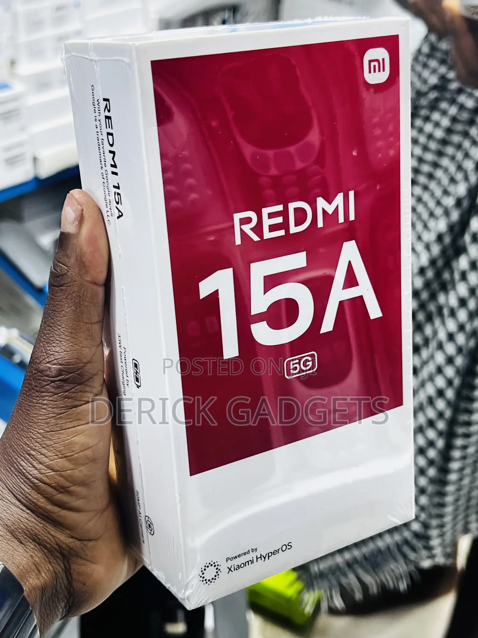 New Xiaomi Redmi 15a 128 GB Black