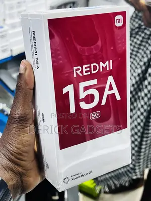 New Xiaomi Redmi 15a 128 GB Black