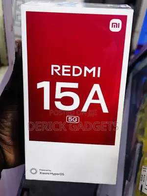 New Xiaomi Redmi 15a 128 GB Black
