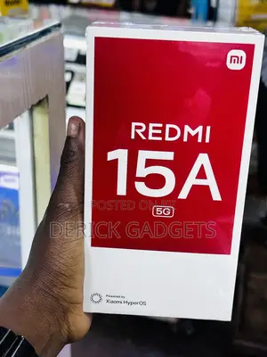New Xiaomi Redmi 15a 128 GB Black