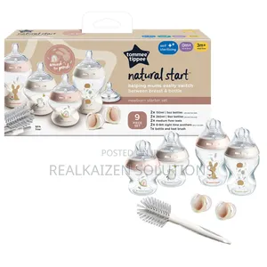UK TOMMEE TIPPEE Closer to Nature Newborn Starter Set 9Pc