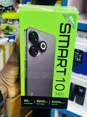 New Infinix Smart 10 HD 64 GB Black