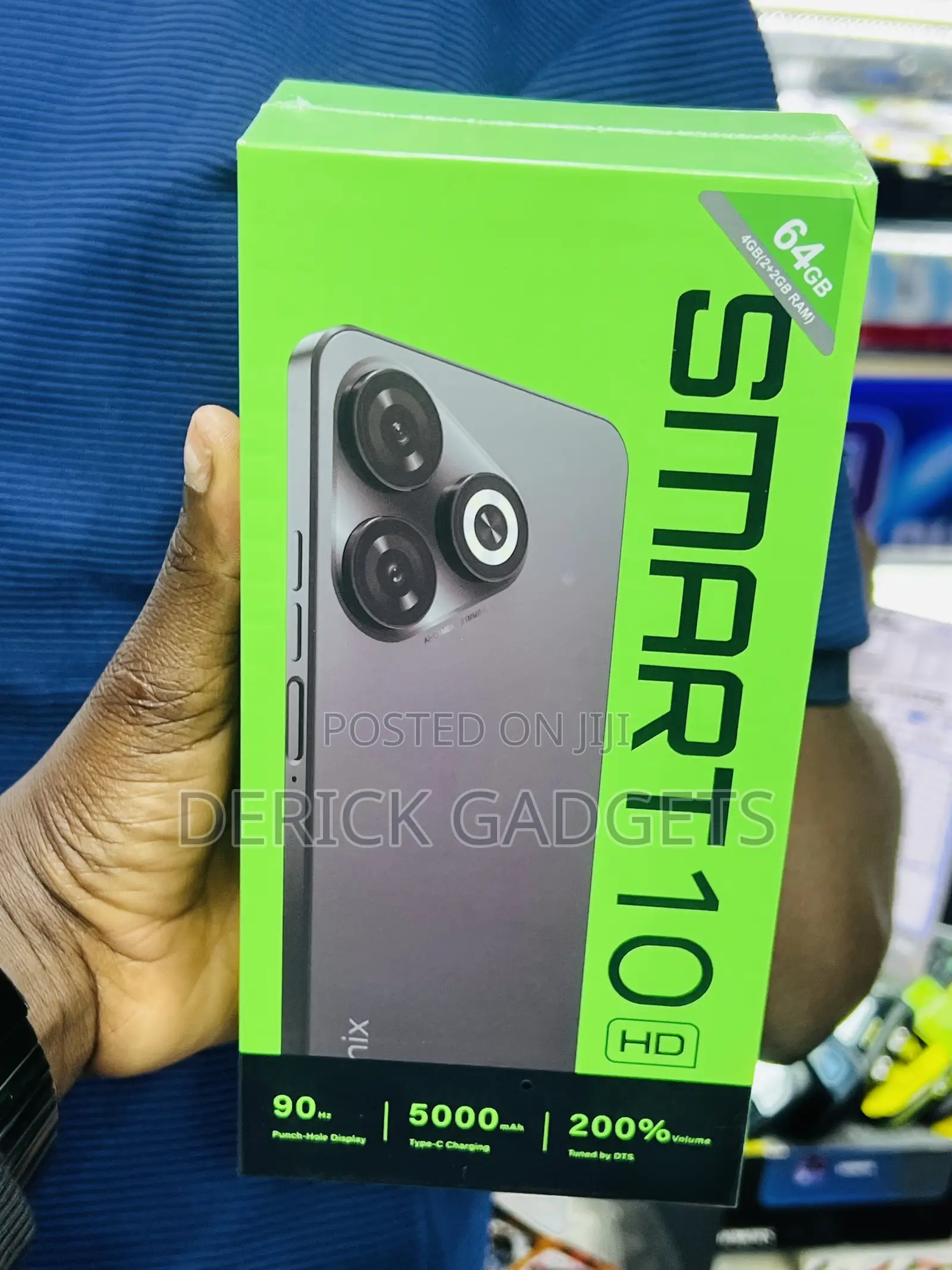 New Infinix Smart 10 HD 64 GB Black