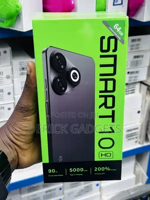 New Infinix Smart 10 HD 64 GB Black