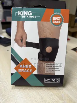 Adjustable Black Knee Patella Brace