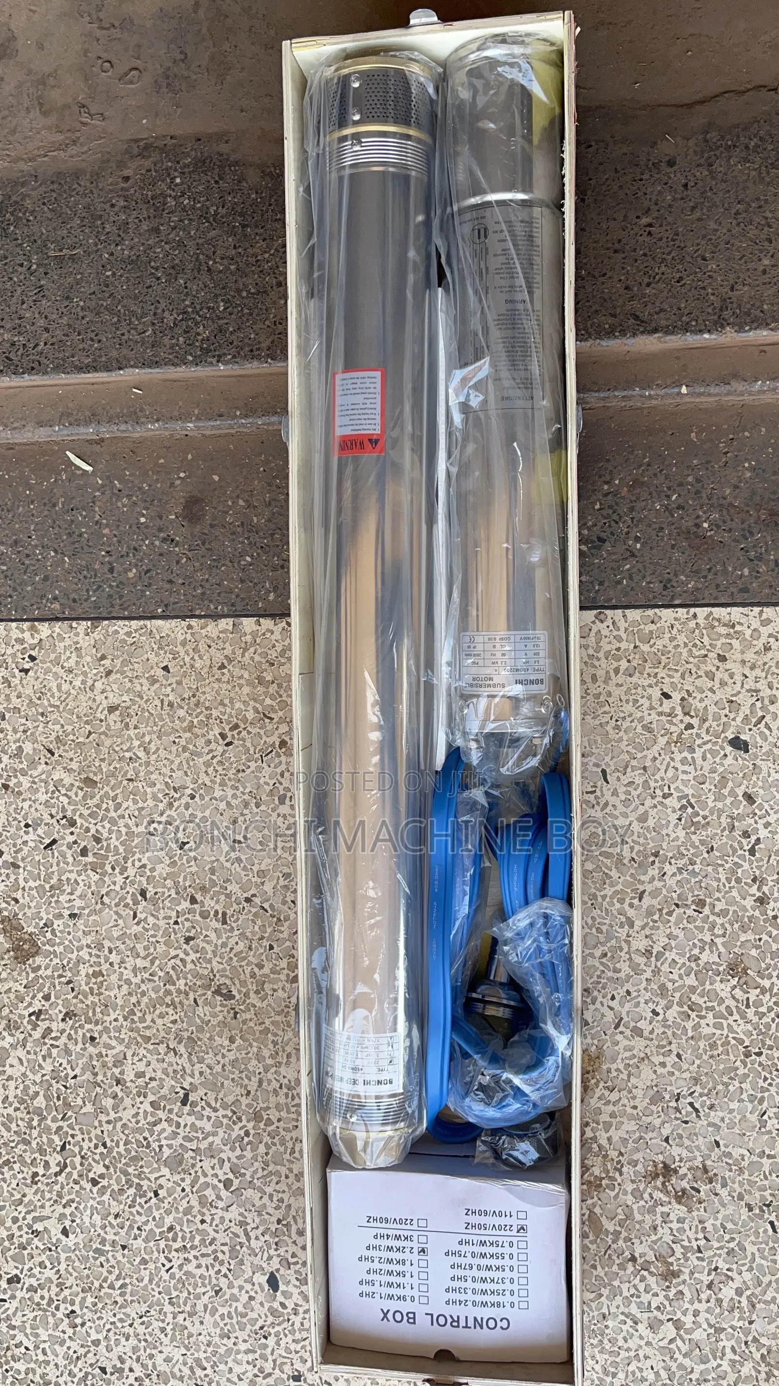 Submersible Pump 175m 2.2kw 3hp