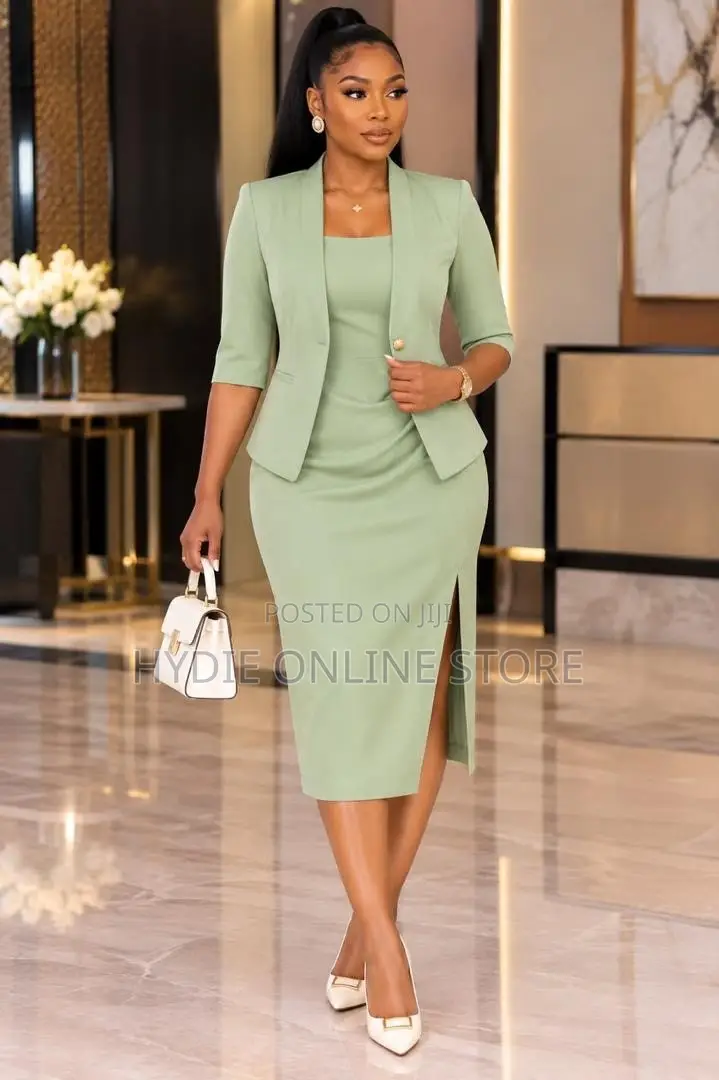 Blazer Fashion Dress Two Piece