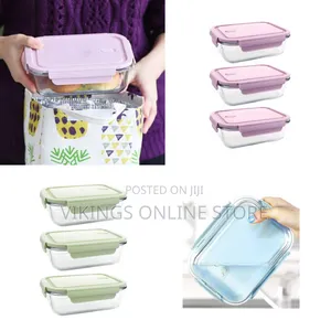 Airtight Glass Food Storage Containers
