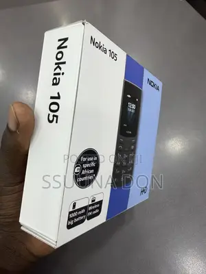 New Nokia 105 Black