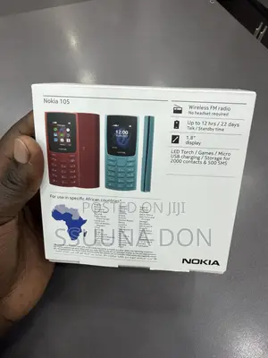 New Nokia 105 Black