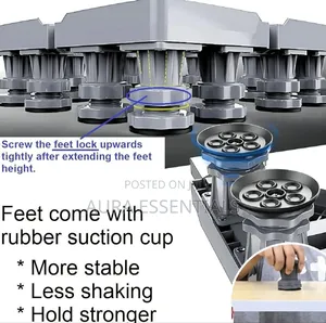 Super Heavy Duty Adjustable, Multi-Functional Movable Base