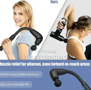 Massage Gun Deep Tissue With Upgraded Extension Handle