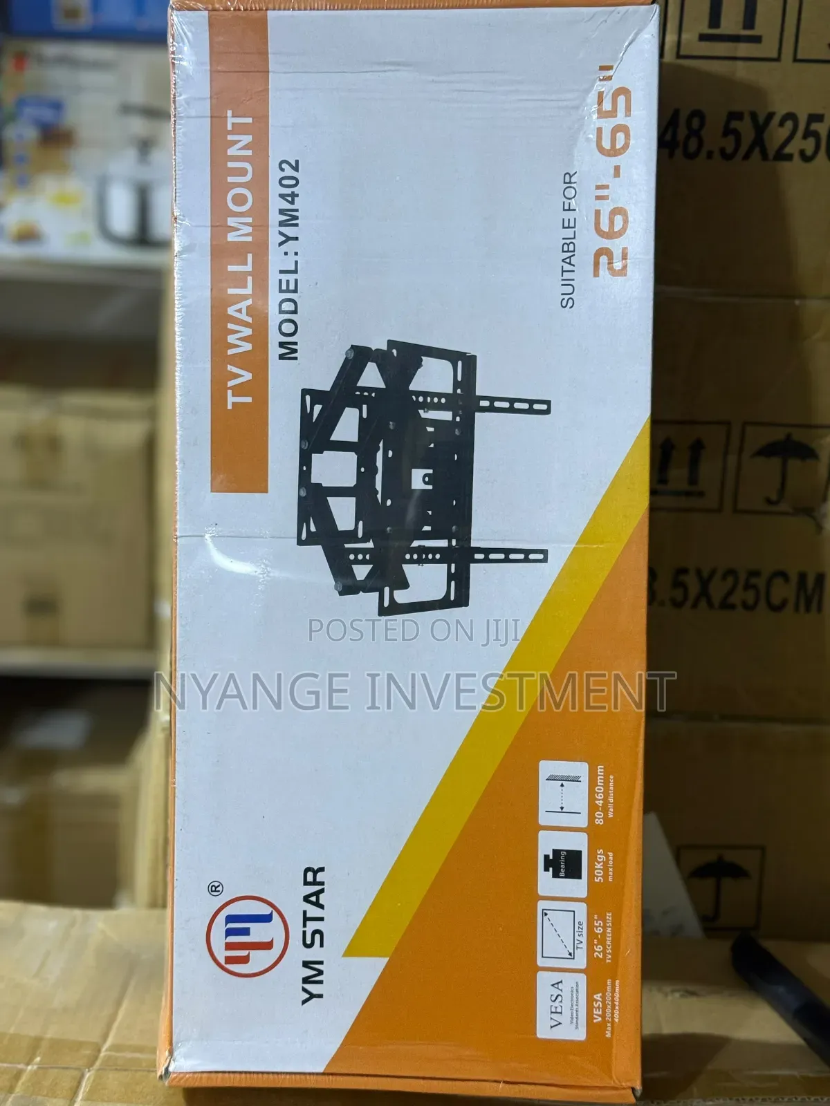 Double Arm TV Wall Mount 26-65 Inches
