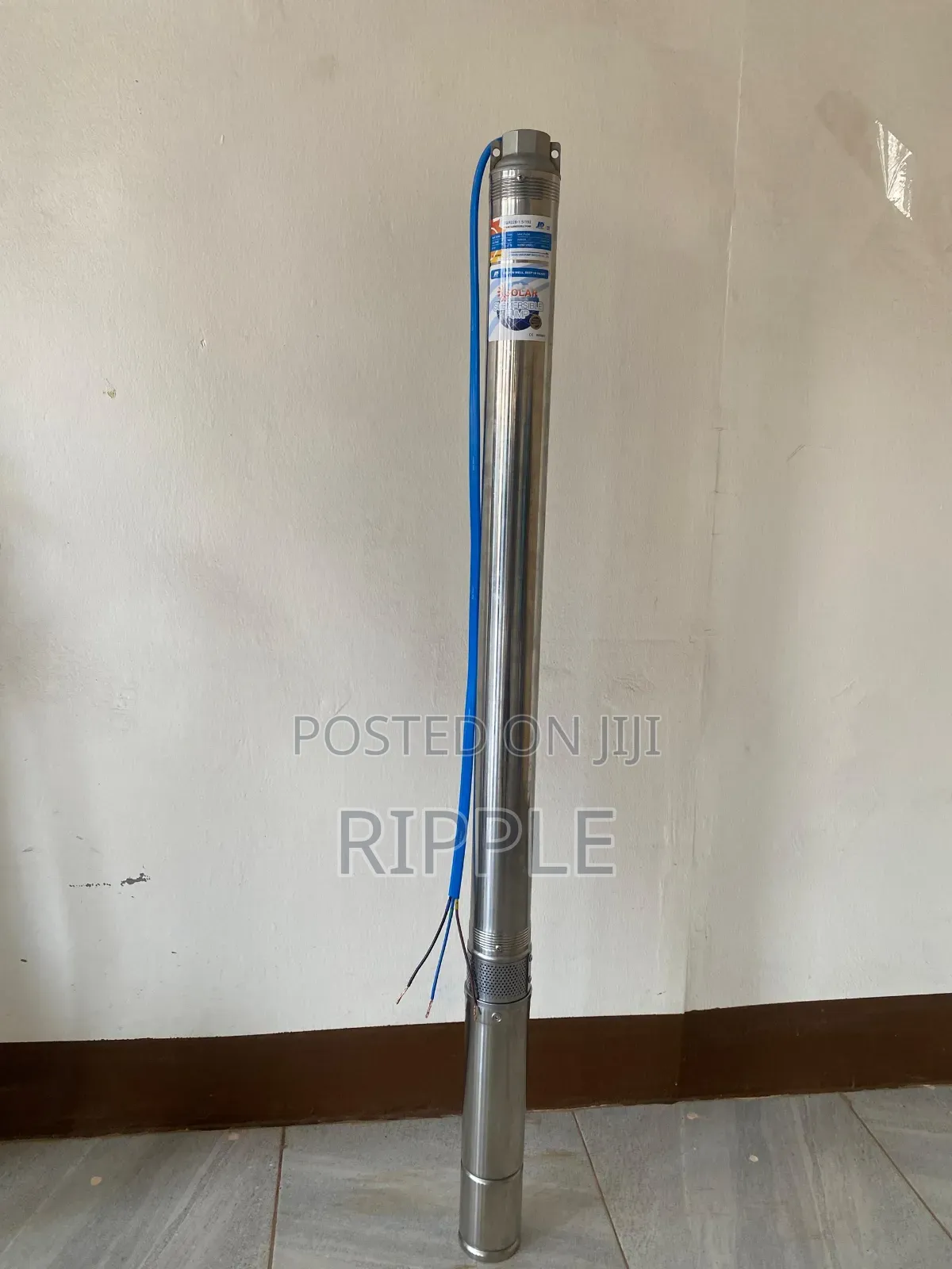 1500W Solar Borehole Water Pump 159m Head 4800l/H