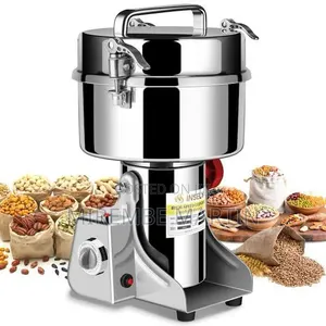 An INSELY High-Speed Stainless Steel Grain Mill Grinder 2000g