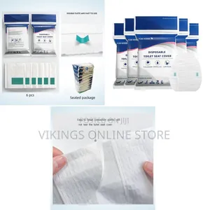 60pcs Disposable Toilet Seat Cover