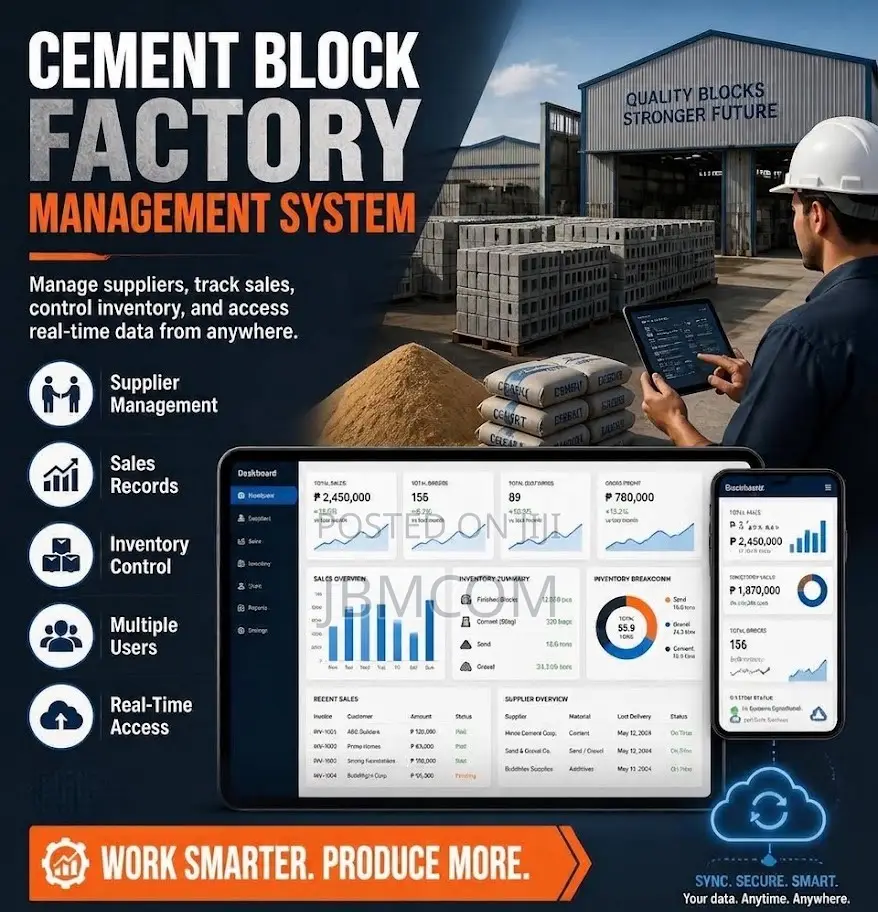Cement Block Management System