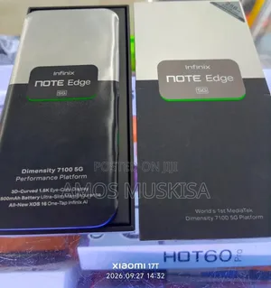 New Infinix Note Edge 256 GB Blue