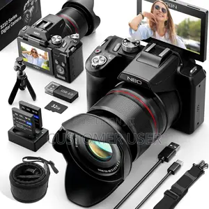 NBD 64MP Digital Camera :For Photography 16X Optical Zoom