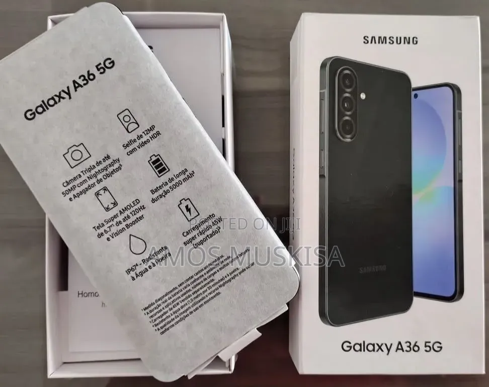 New Samsung Galaxy A36 256 GB Black