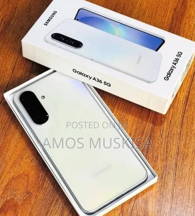 New Samsung Galaxy A36 256 GB White