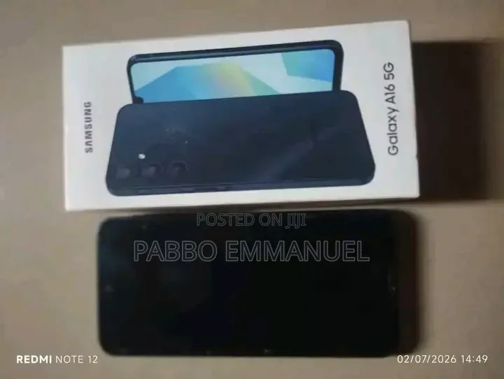 New Samsung Galaxy A16 5G 256 GB Black