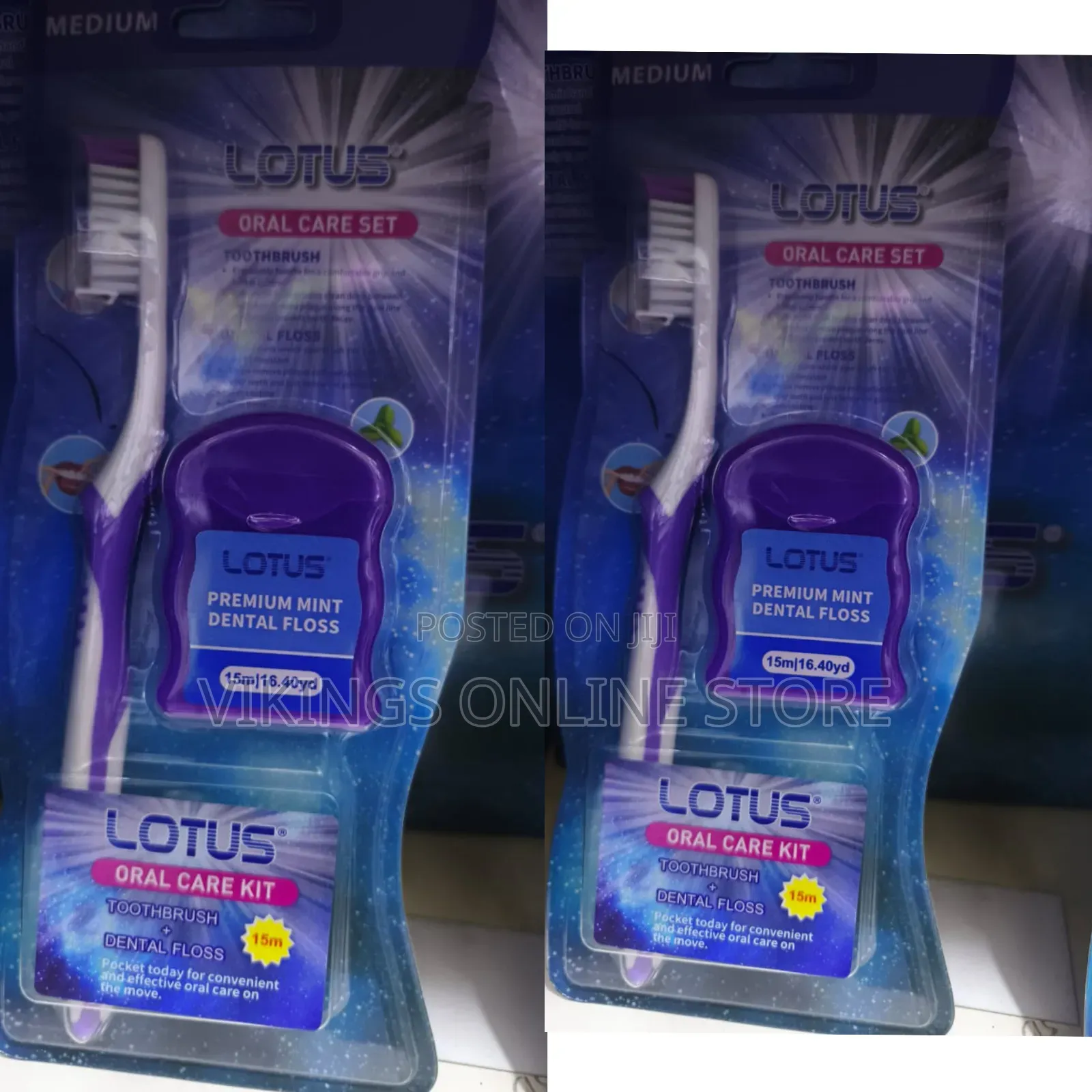 Oral Care Kit, a Compact Hygiene Set