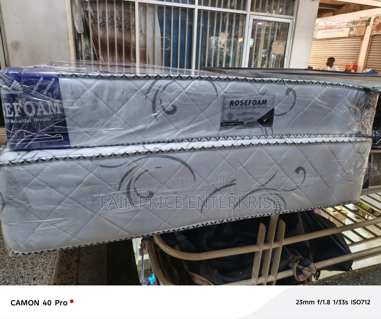 6x6 By8 Inches. Re Bonded Mattress High Density Smart. Rosefoam