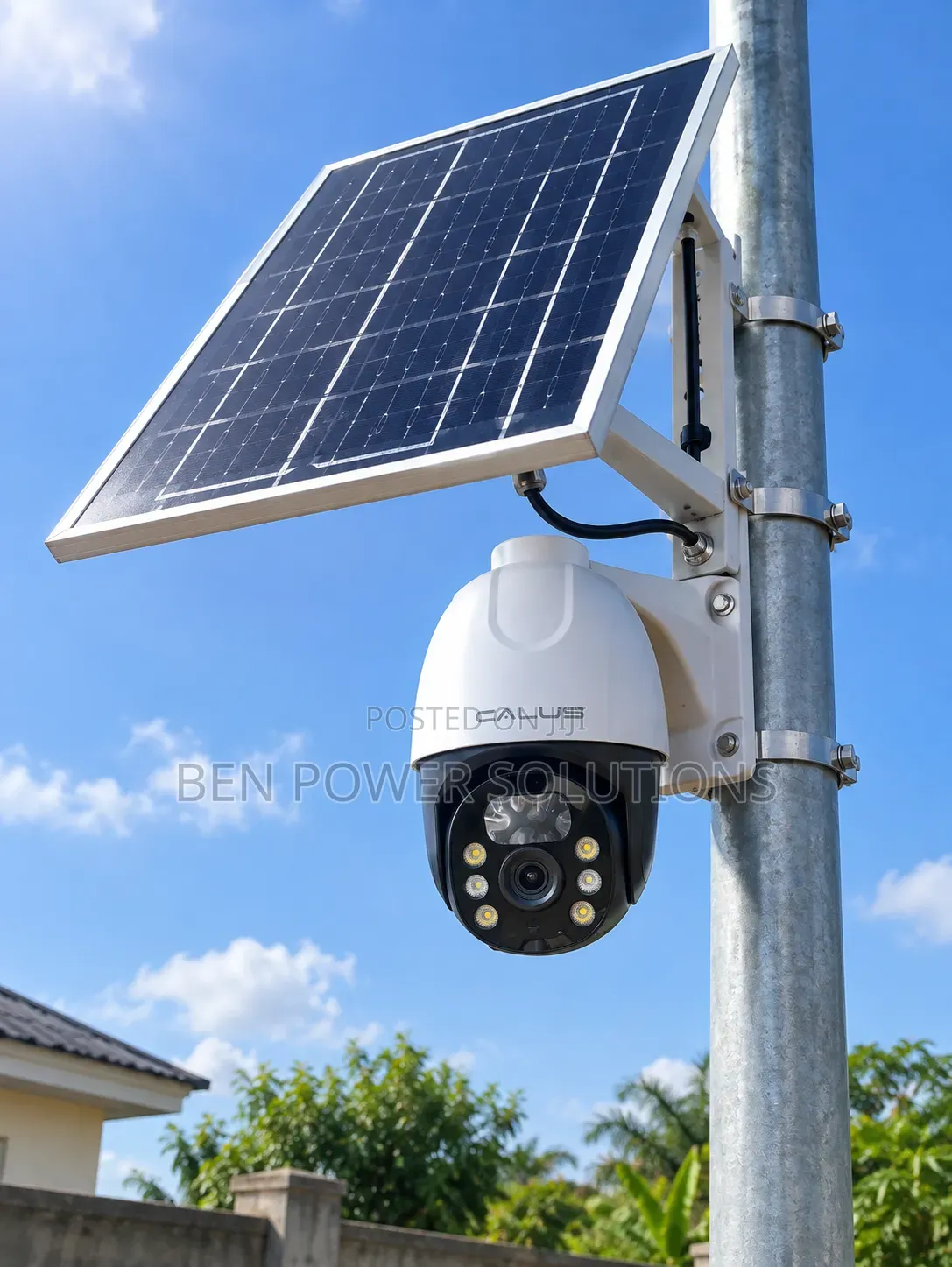 Single Lens 4G LTE Solar Security Camera