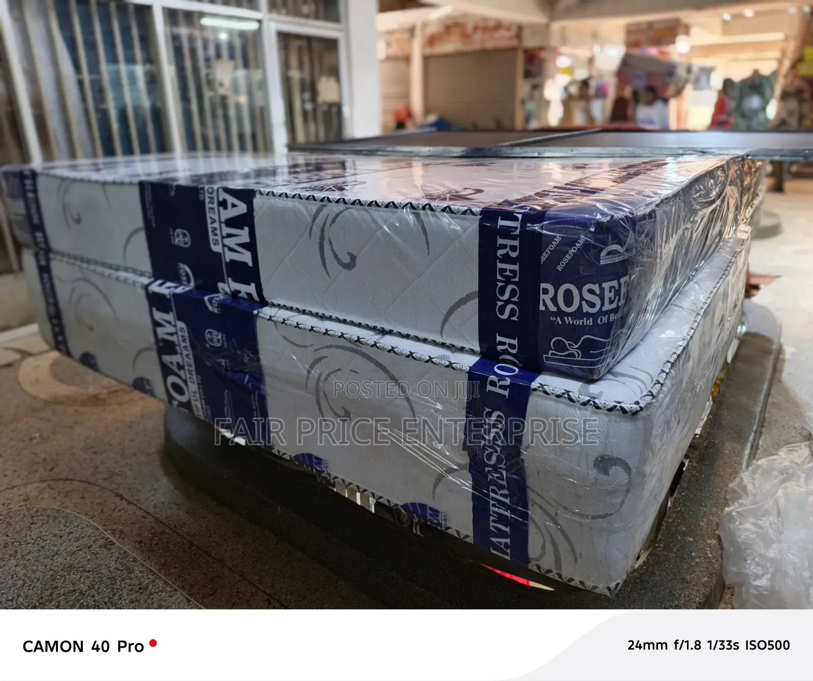 5*6*10 Inches. Re Bonded Mattress. High Density Smart Rosefoam