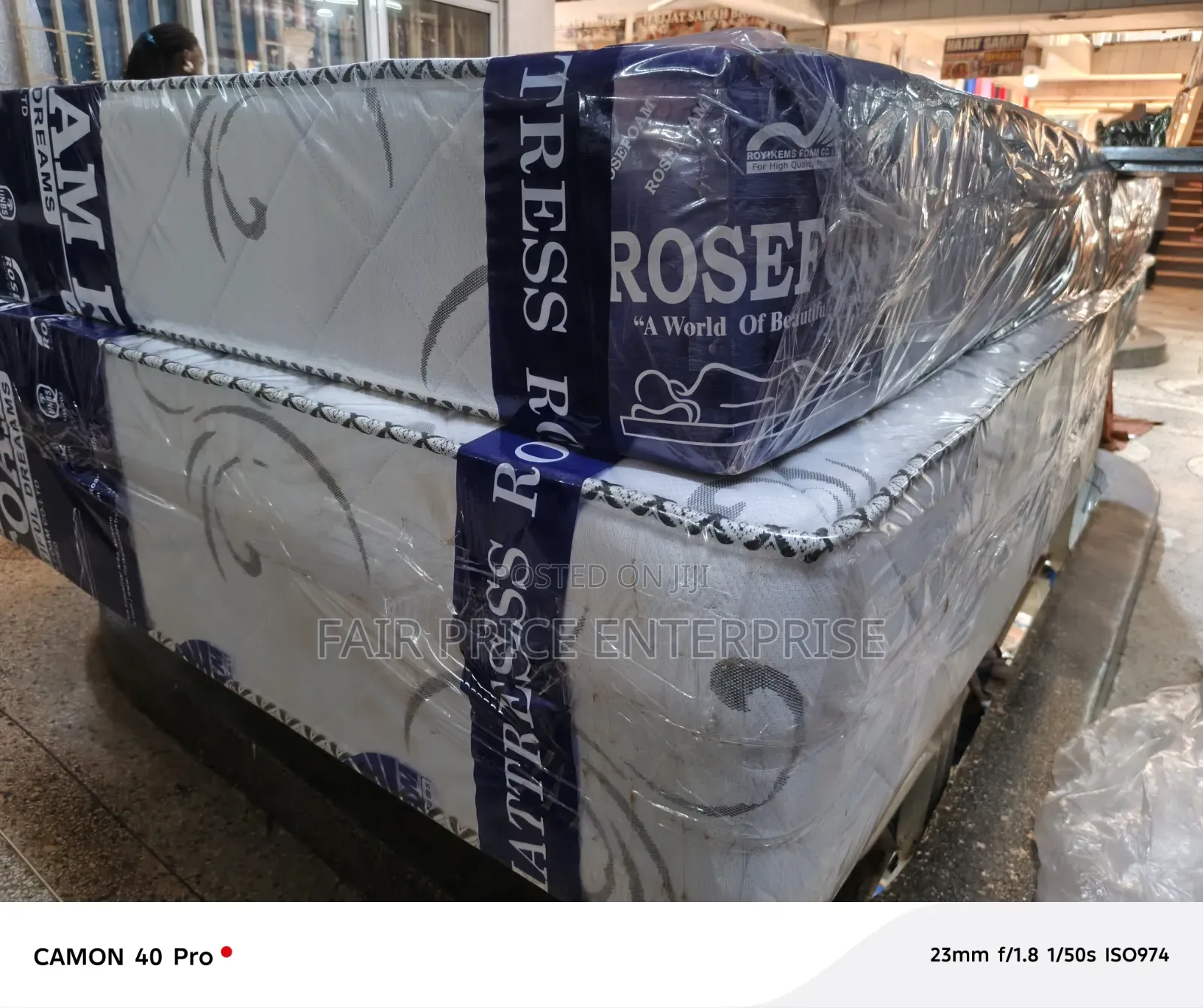 5*6*10 Inches. Re Bonded Mattress. High Density Smart Rosefoam