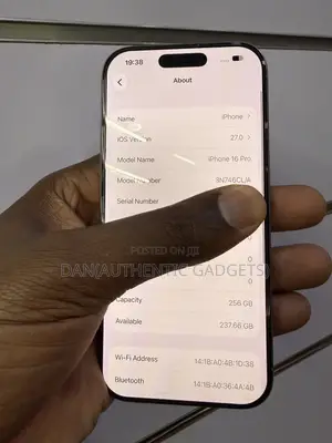 Apple iPhone 16 Pro 256 GB Silver