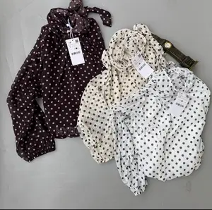 Polka Dot Shirt Top