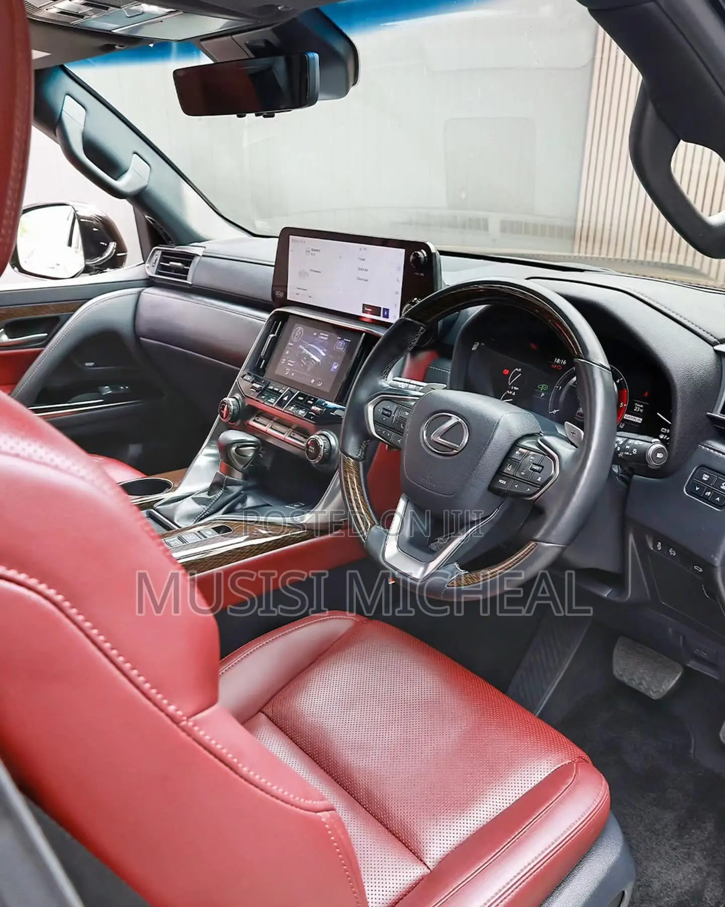 Lexus LX 500d 2024 Black