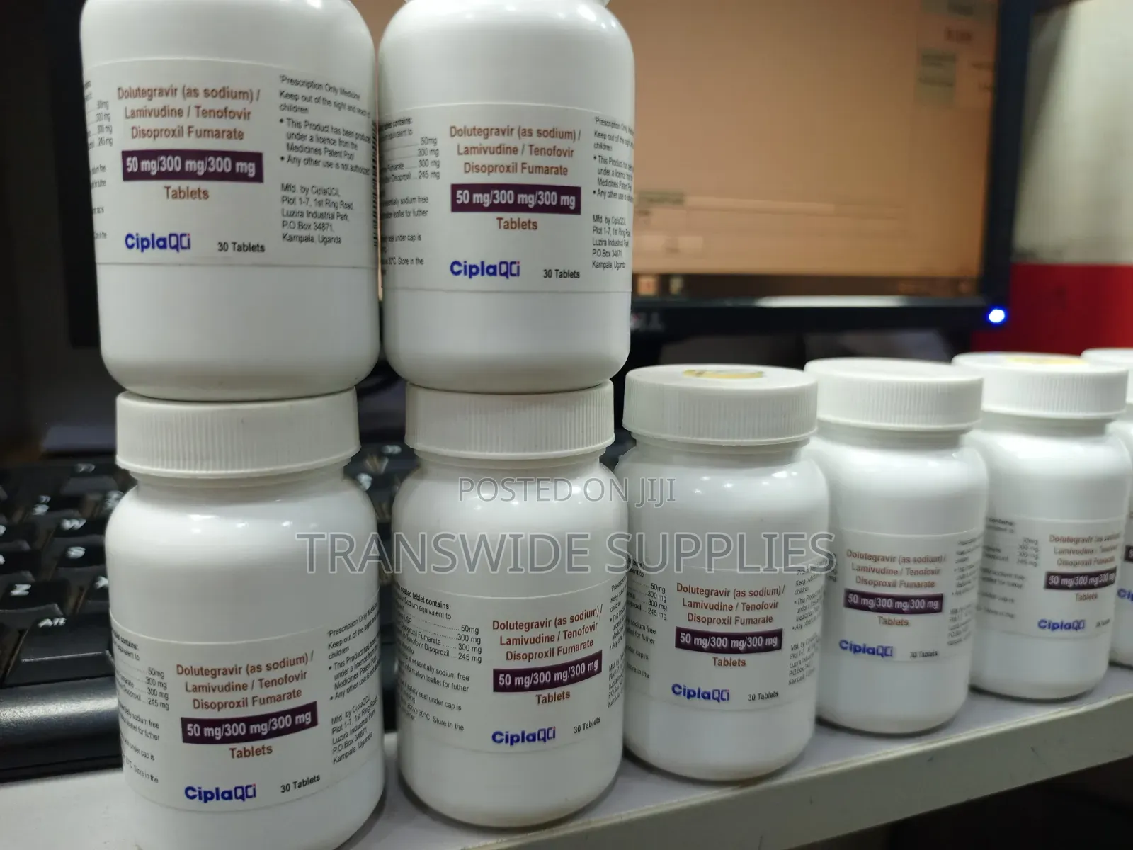 Cipla PEP TLD 30s - Blue Tabs Original Post Exposure Prophylaxis