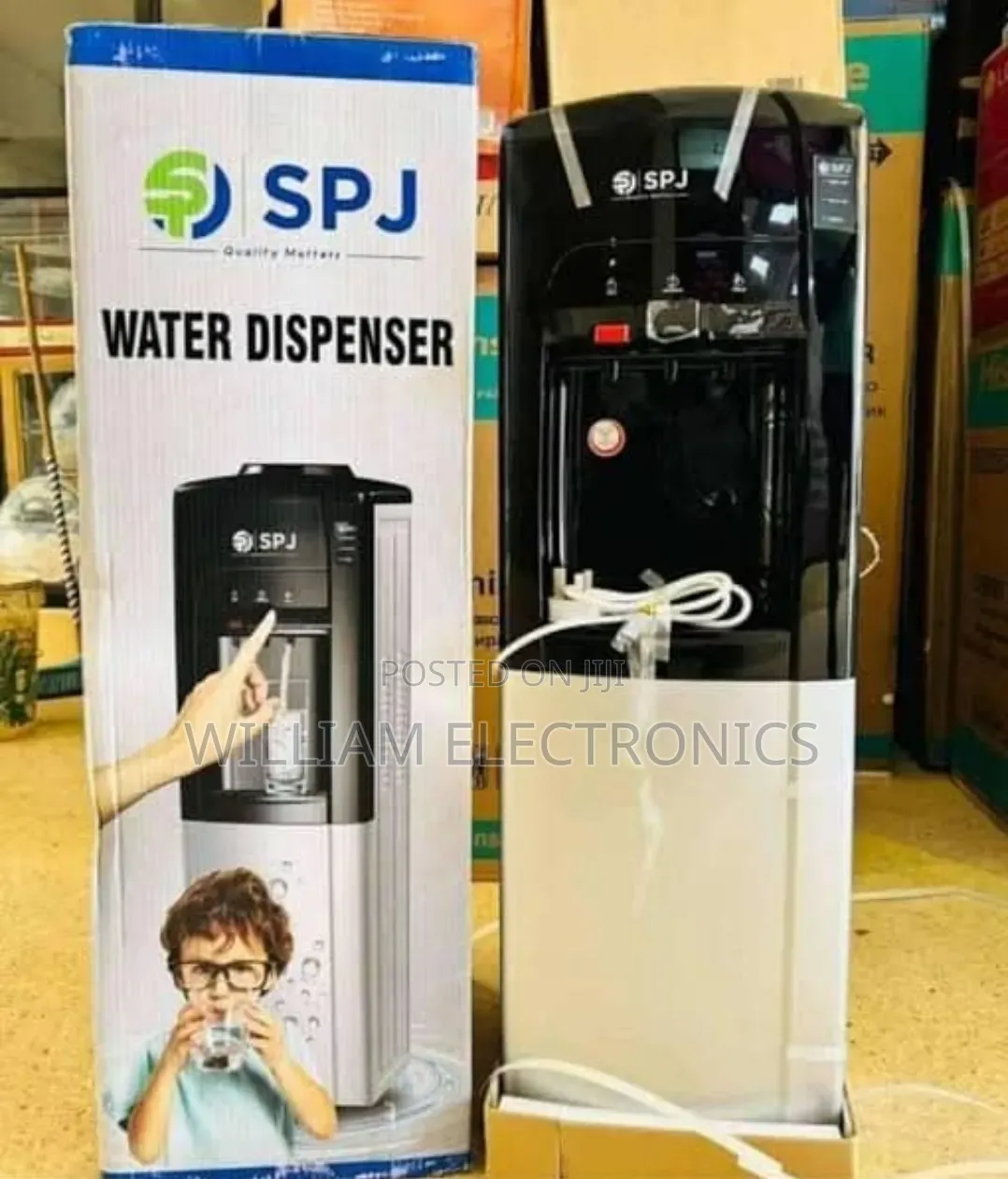 SPJ 3Taps Water Dispenser With Dispenser