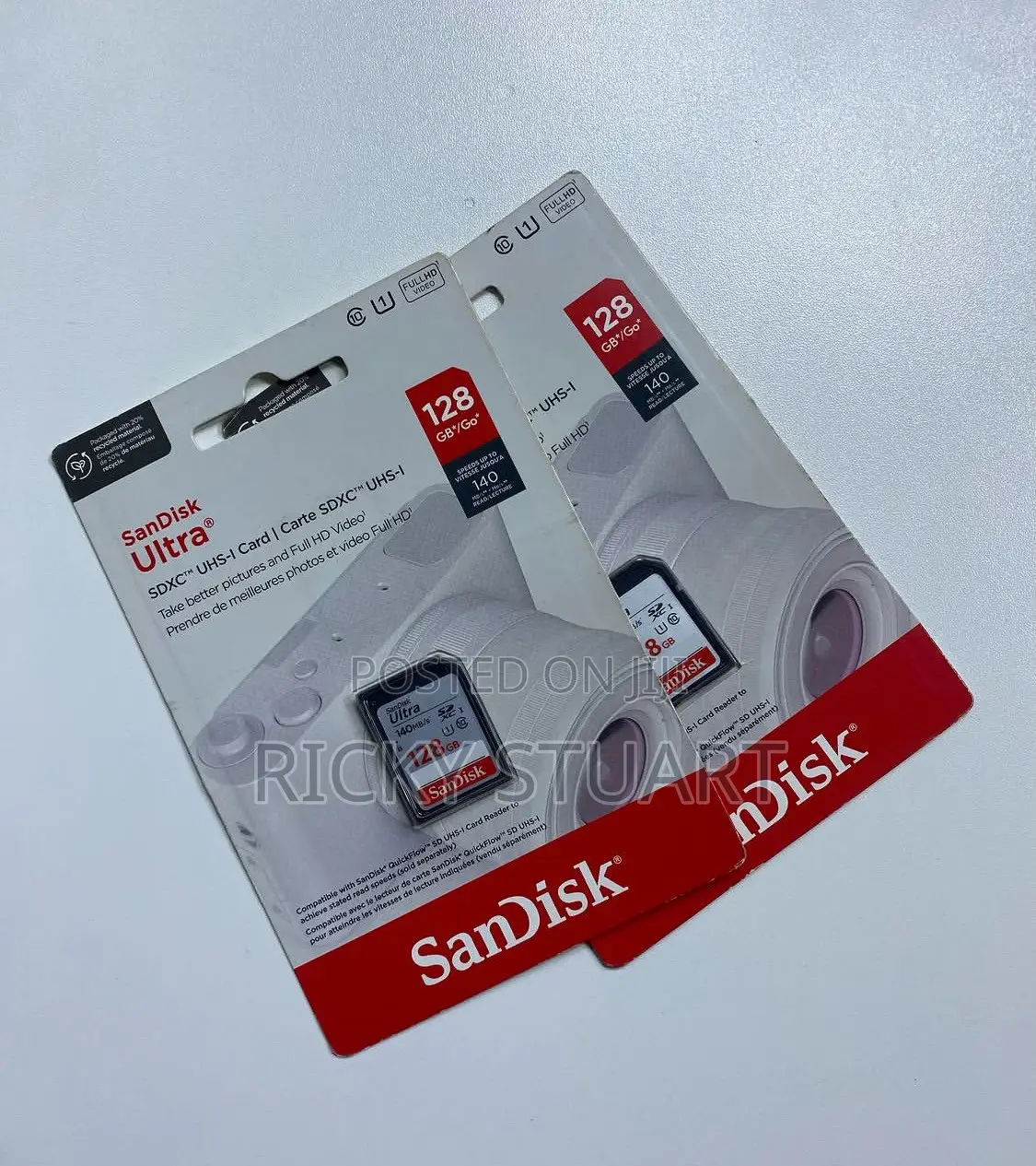 SanDisk Ultra 128GB SDXC UHS-I Memory Cards