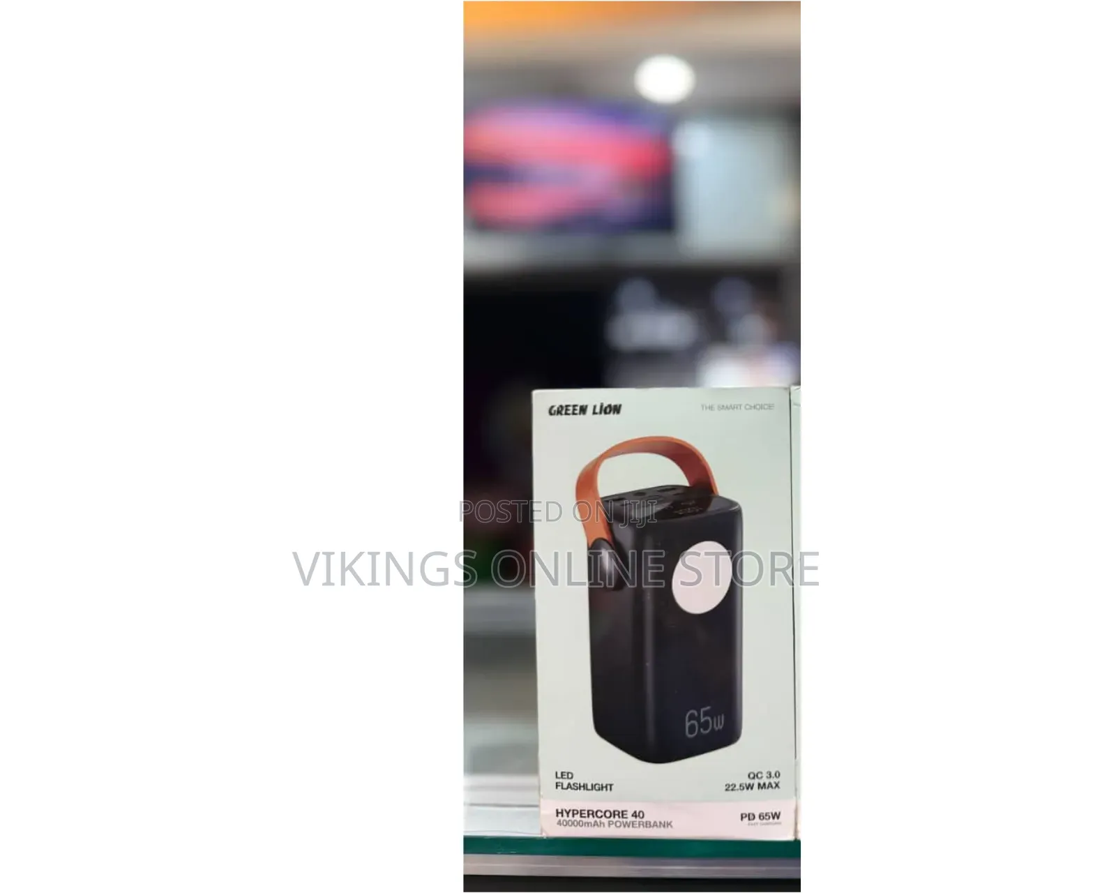Green Lion Hyper Core 40 Power Bank (40000mAh, 65W PD)