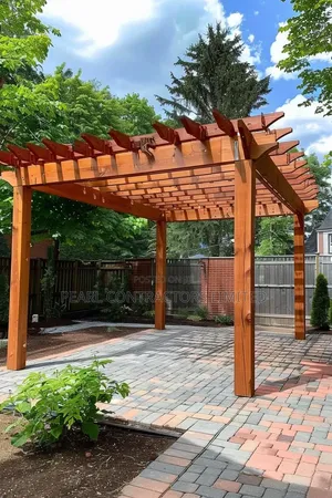 Pergolas/Square Wooden Pergolas From 7,000,00/- In Any Customization