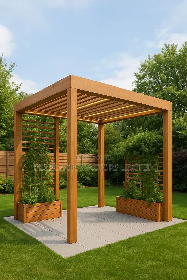 Pergolas/Simple Wooden Pergolas