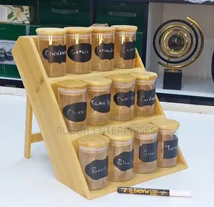 Standing Spice Rack ~ Wooden