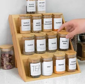 Standing Spice Rack ~ Wooden