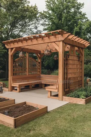 Pergolas All Types From 400,000/- Per Square Meter in Any Colour