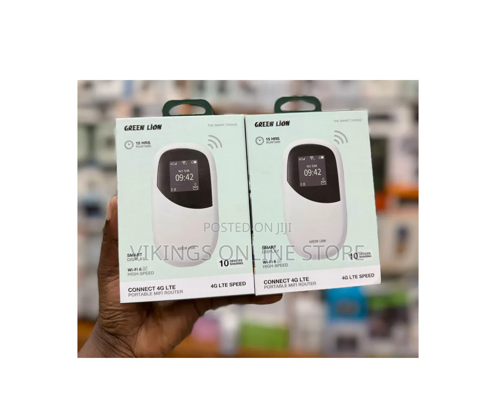 Green Lion Connect 4G LTE Portable MiFi Router