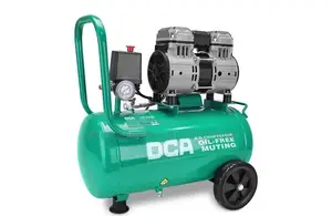 DCA Oil-Free Silent Air Compressor 25L Single Piston