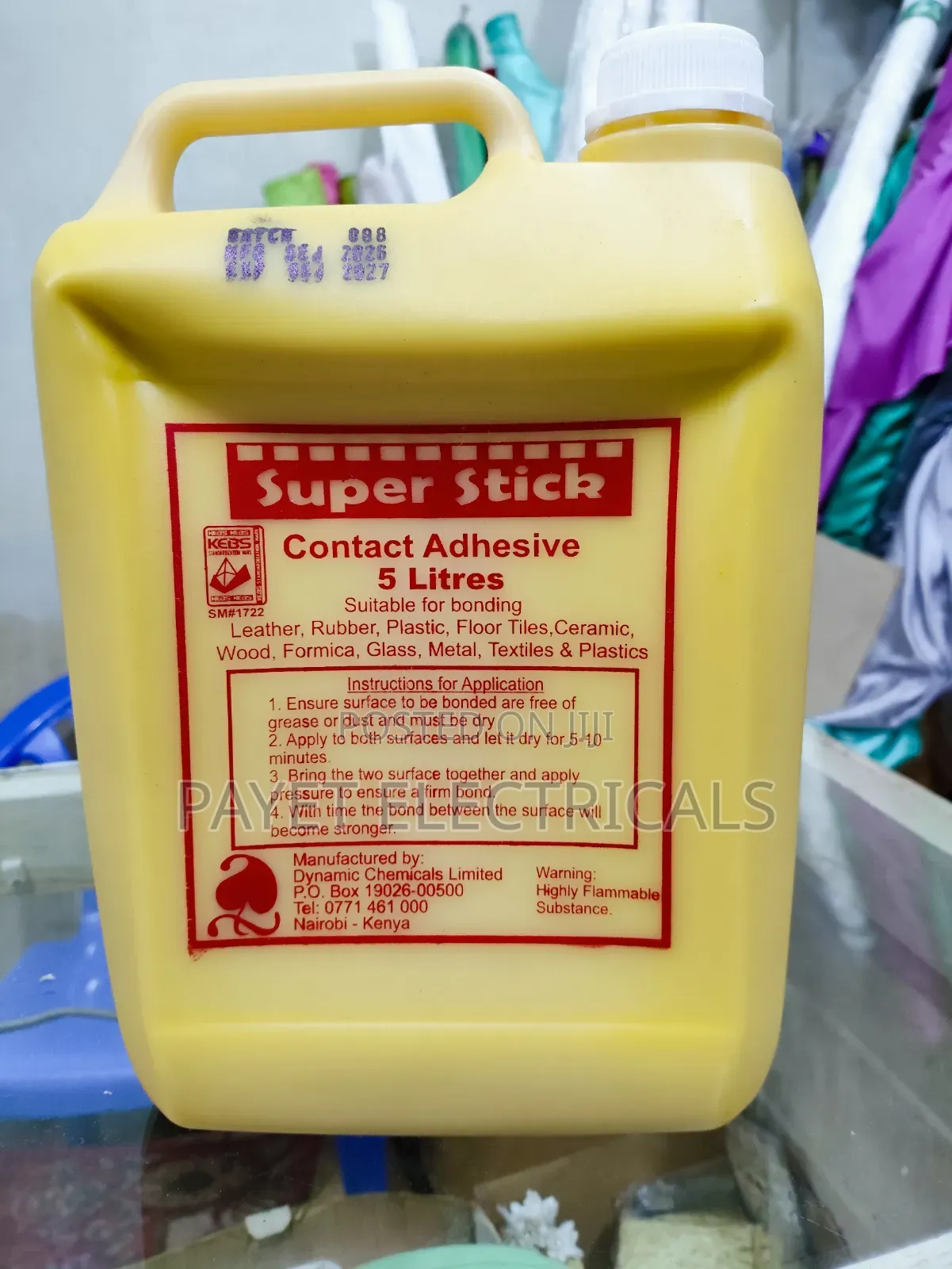 Contact Adhesive for Super Stick 5Liters