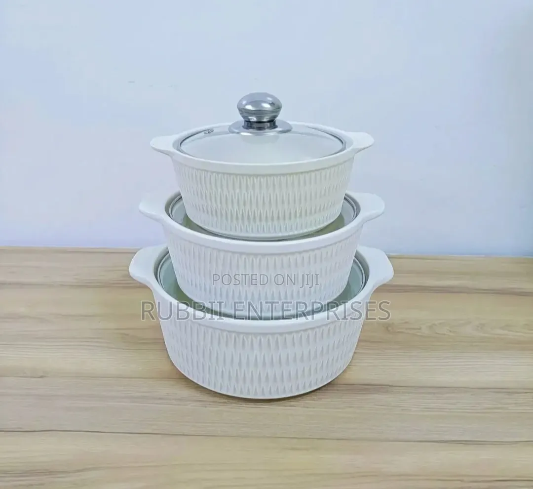Ceramic Serving Dishes 3pc