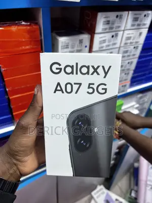 New Samsung Galaxy A07 5G 128 GB Black