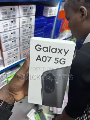 New Samsung Galaxy A07 5G 128 GB Black