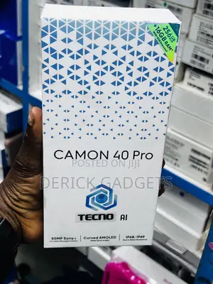 New Tecno Camon 40 Pro 4G 256 GB Black